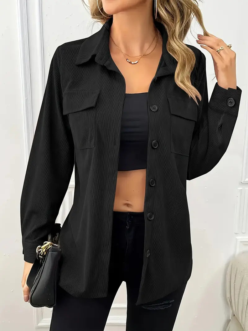 Women's Chic Casual Corduroy Jacket