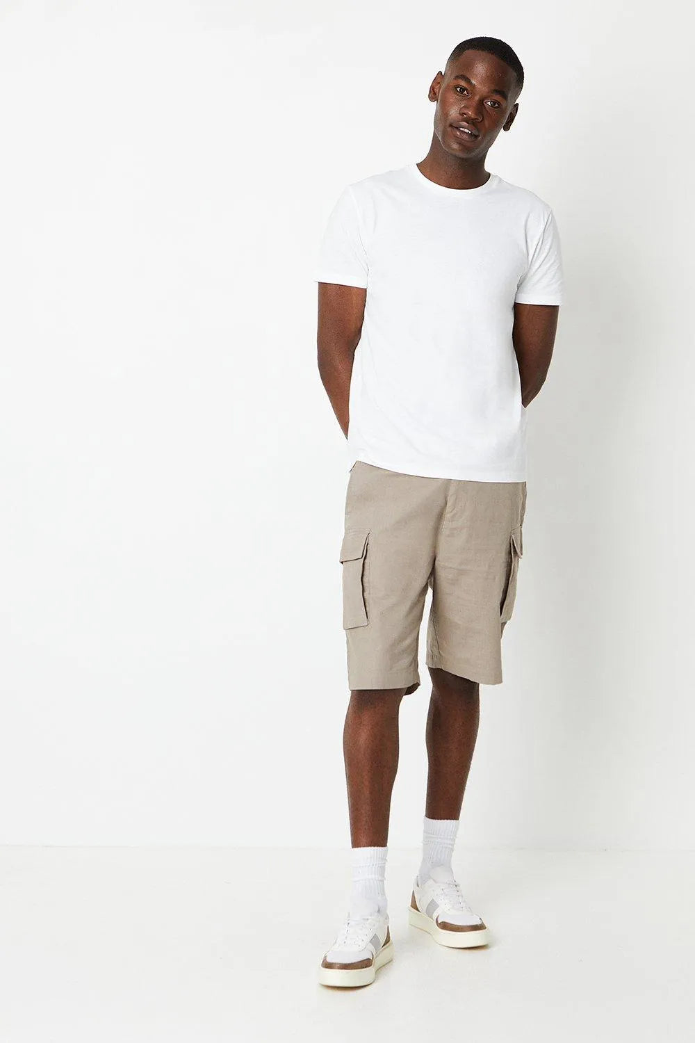 White Plain Crew Neck T-Shirt