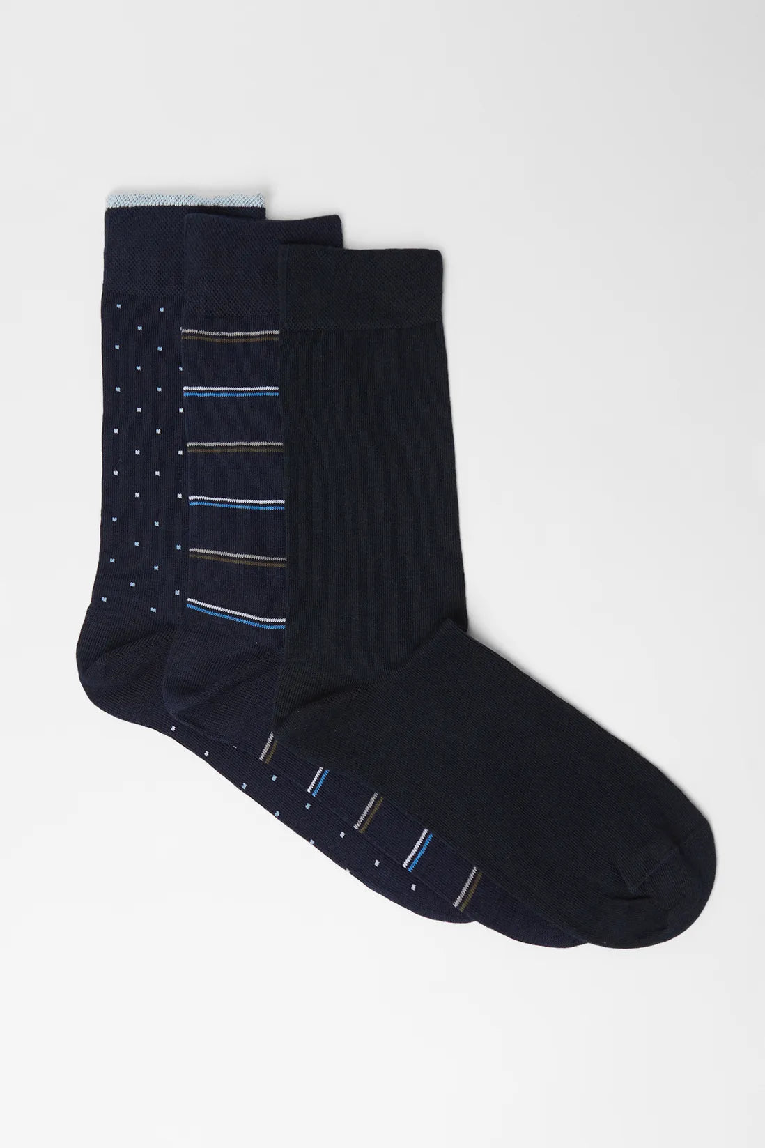 Mixed 3 Pack Smart Sock Set