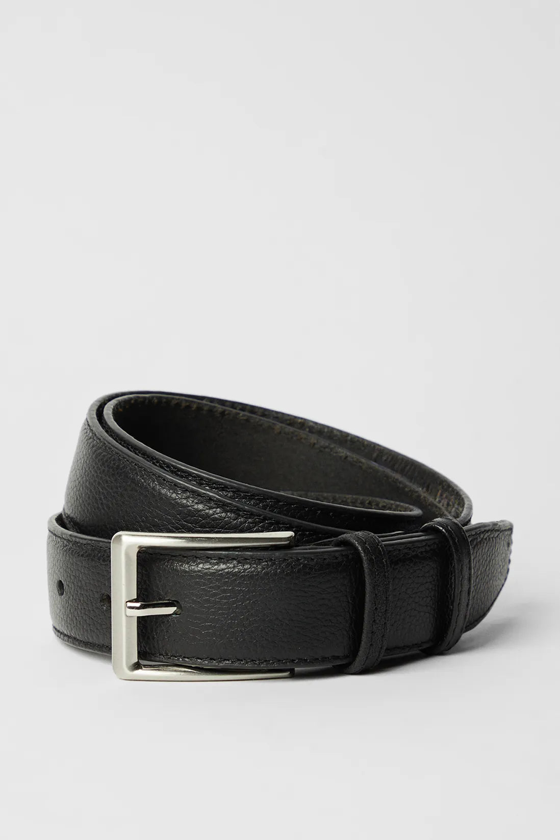Black Leather Belt