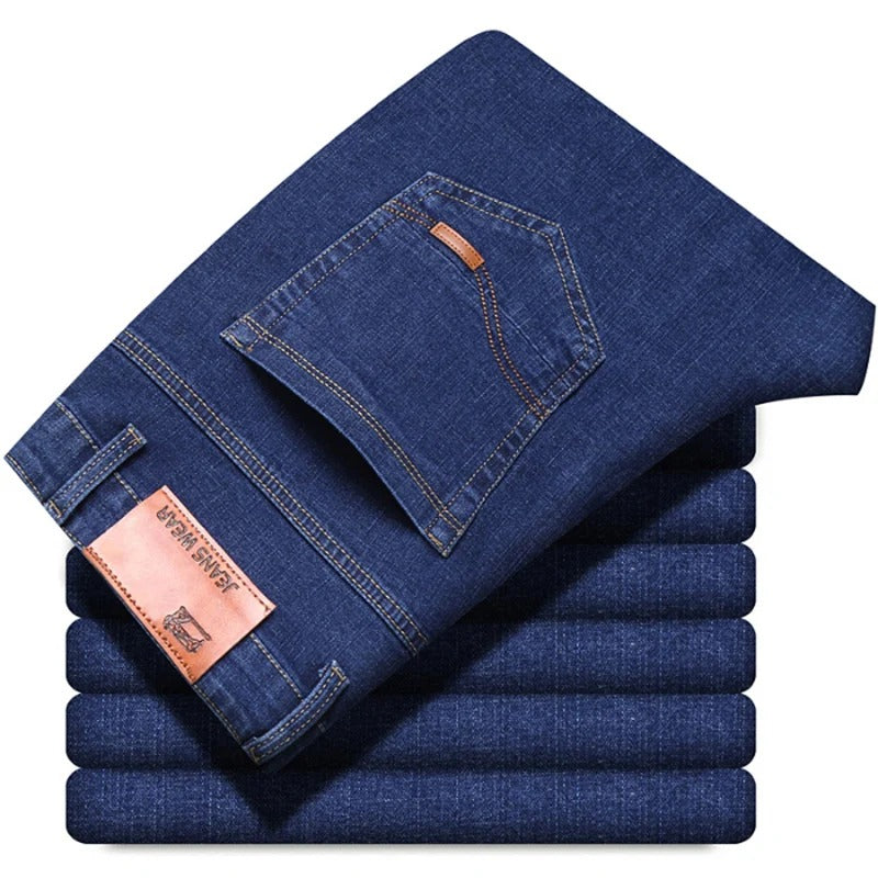 Men's Light Luxury Stretch Slim Fit Denim Pants