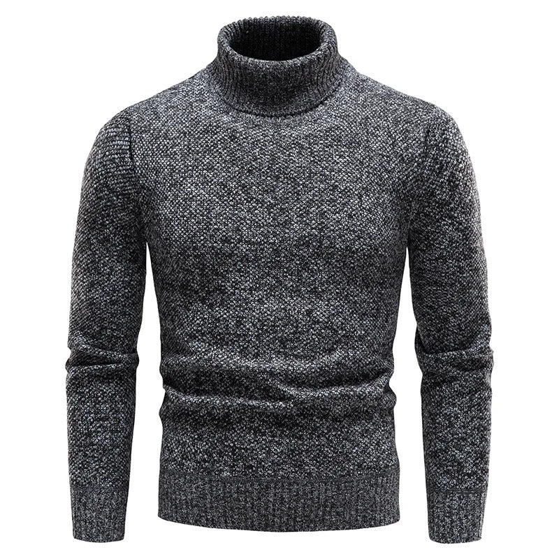 Autumn Winter Fleece Turtleneck Sweater