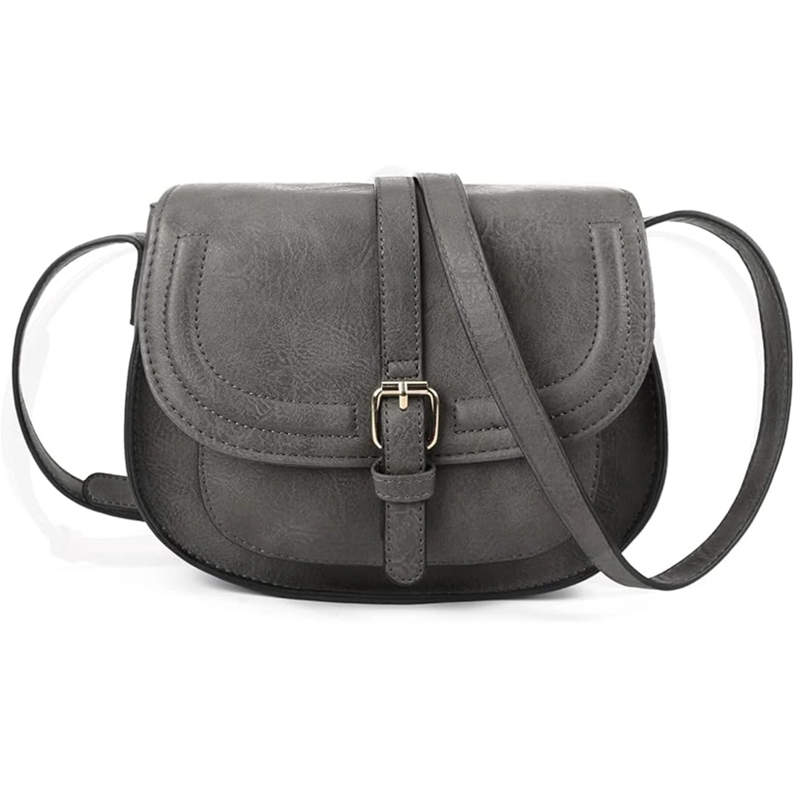 Boho Saddle Faux Leather Crossbody