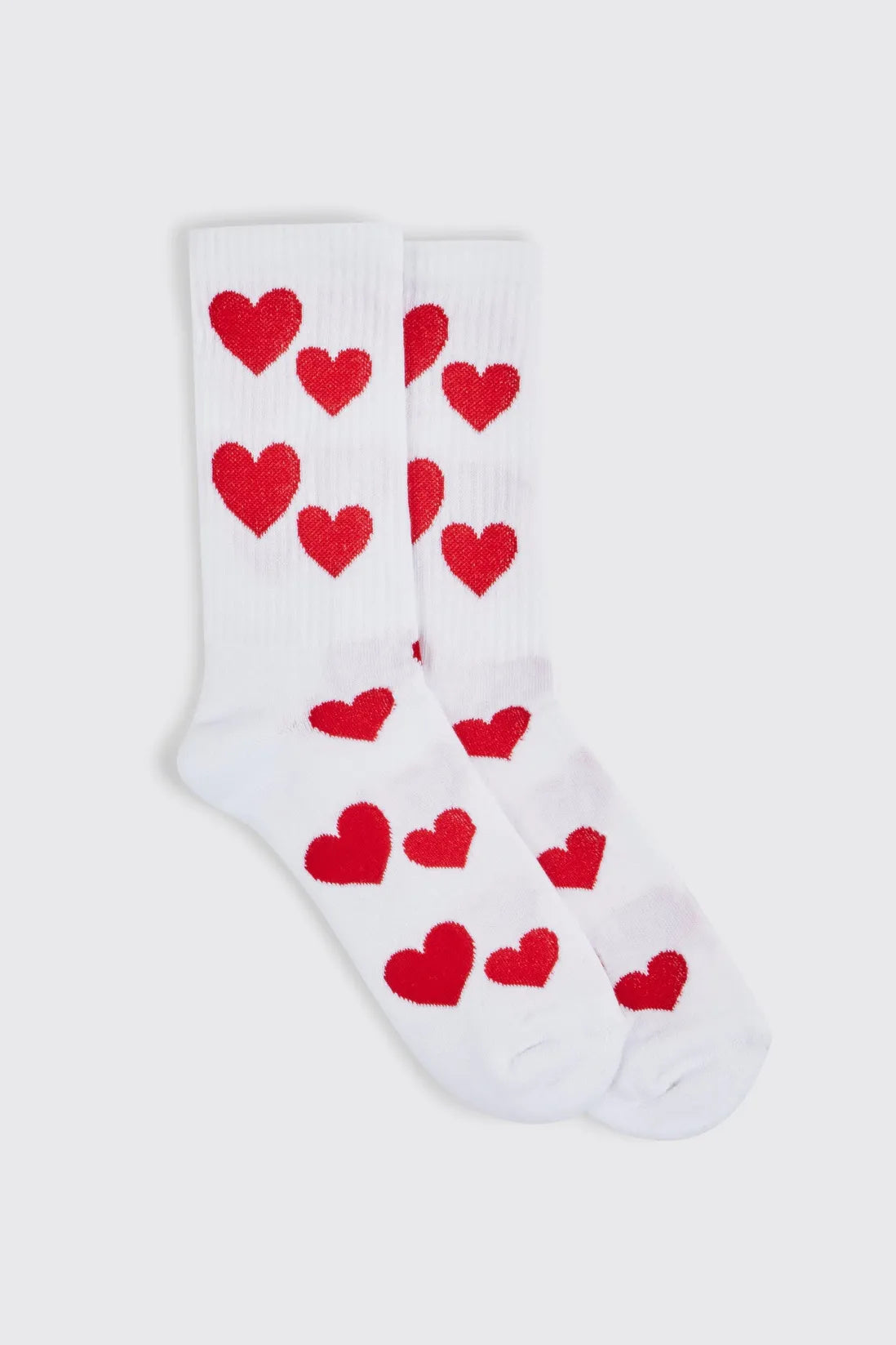 All Over Heart Sports Socks