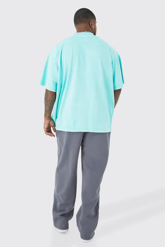 Plus Oversized City Line Box Graphic T-shirt