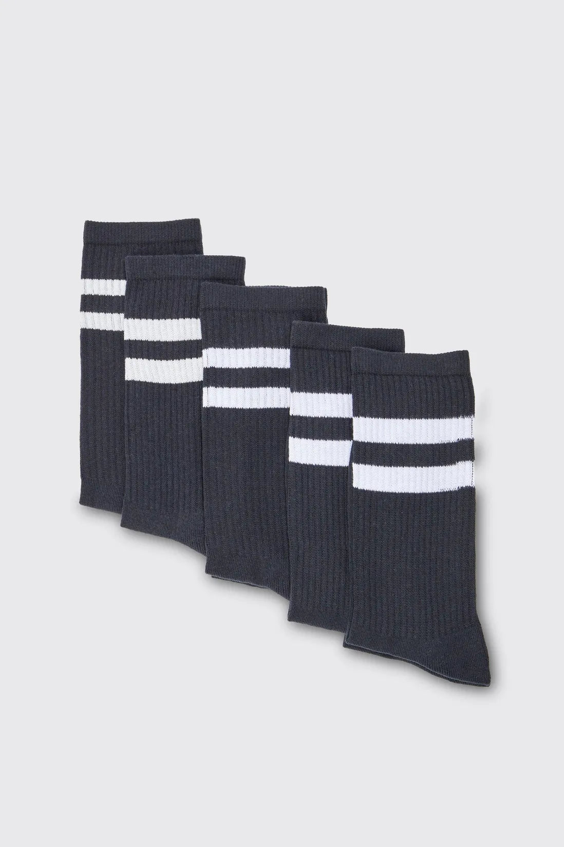 5 Pack Sport Stripe Socks