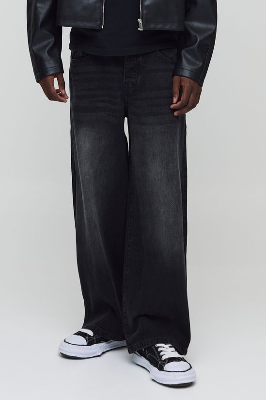Baggy Rigid Washed Jeans
