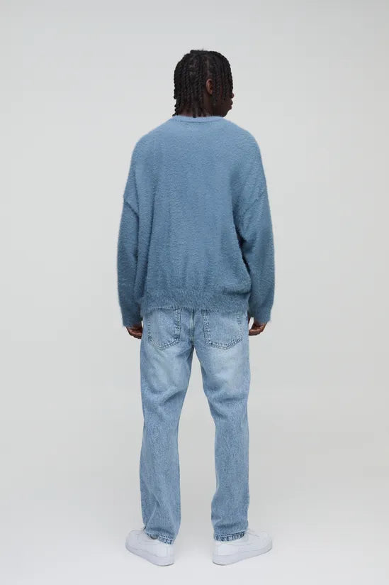 Straight Rigid Washed Jeans