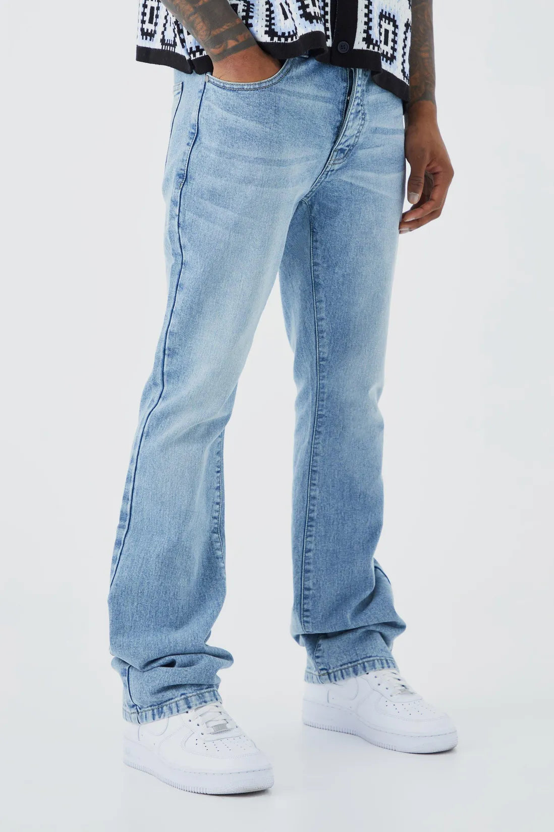 Slim Rigid Flare Jean