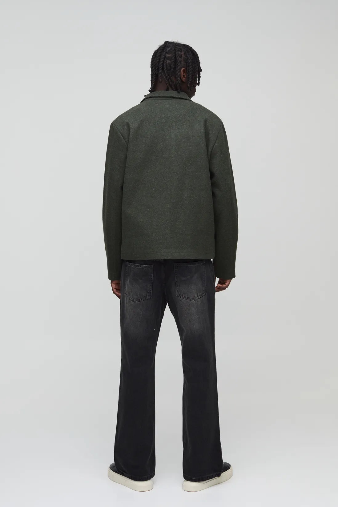 Relaxed Rigid Flare Jean