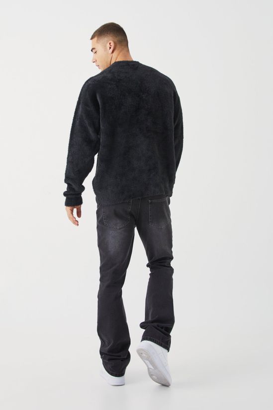 Slim Flare Rigid Washed Jeans