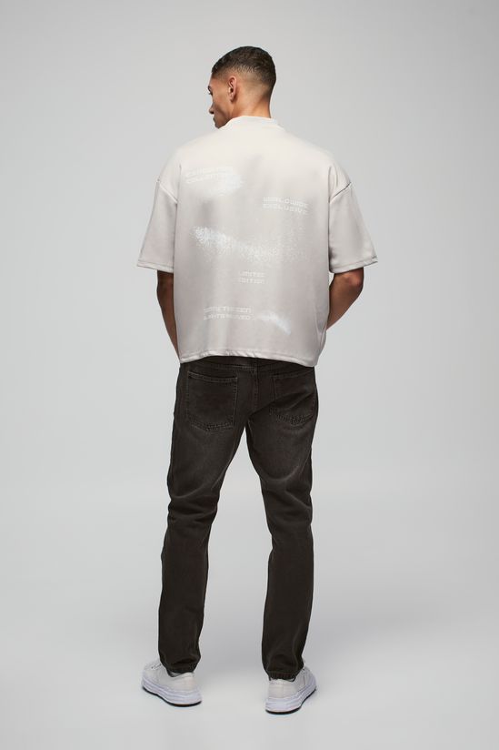 Slim Rigid Washed Jeans