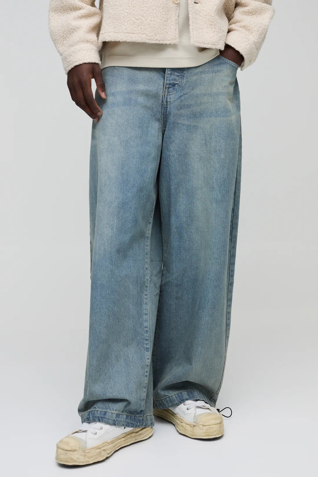 Denim Parachute Washed Jeans