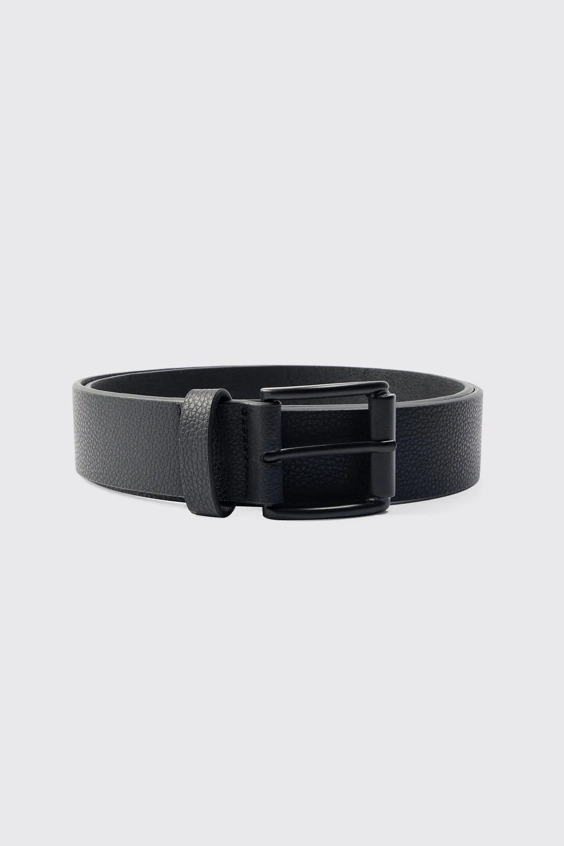 Faux Leather Textured Belt