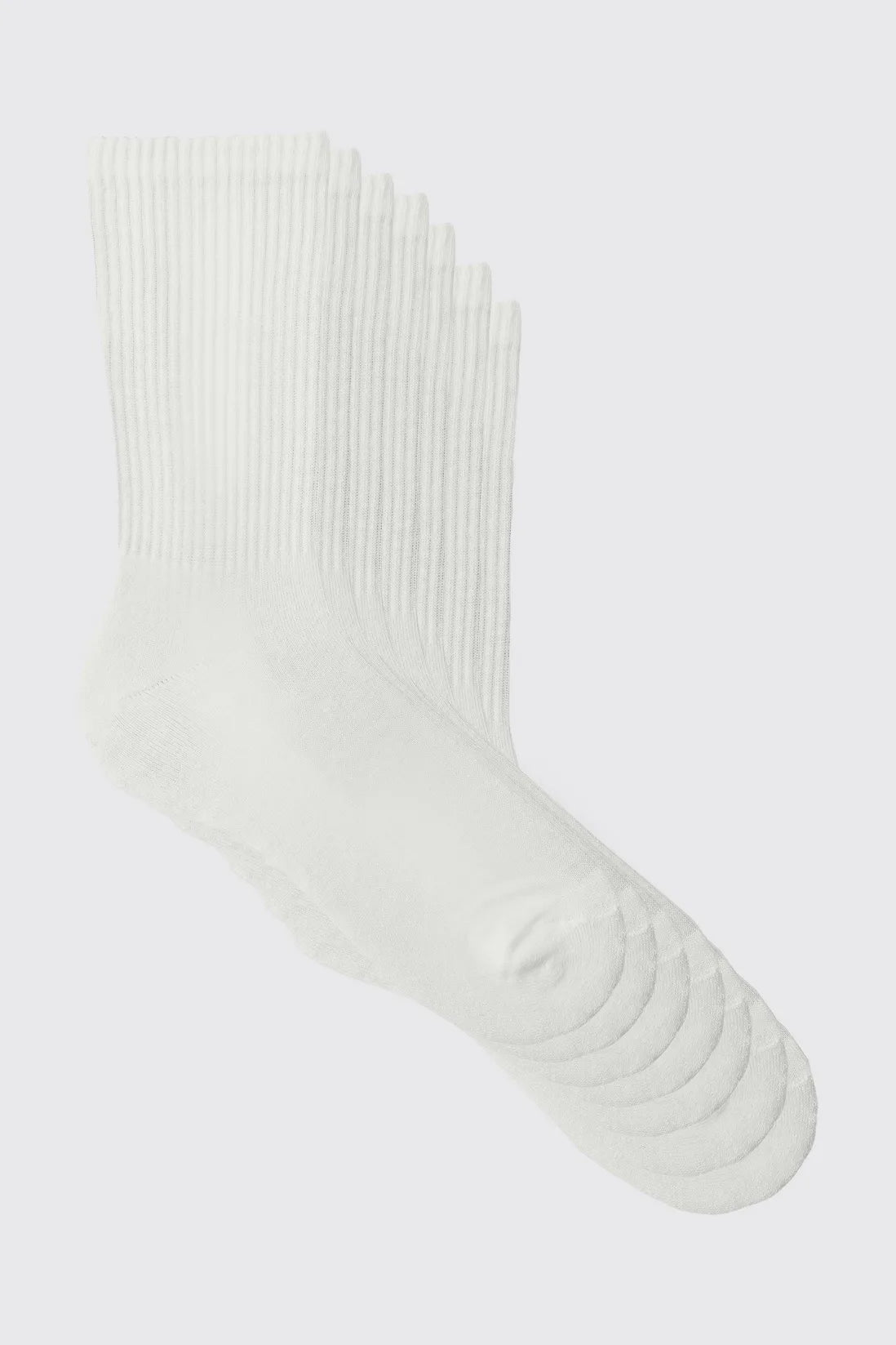 7 Pack Plain Sport Socks