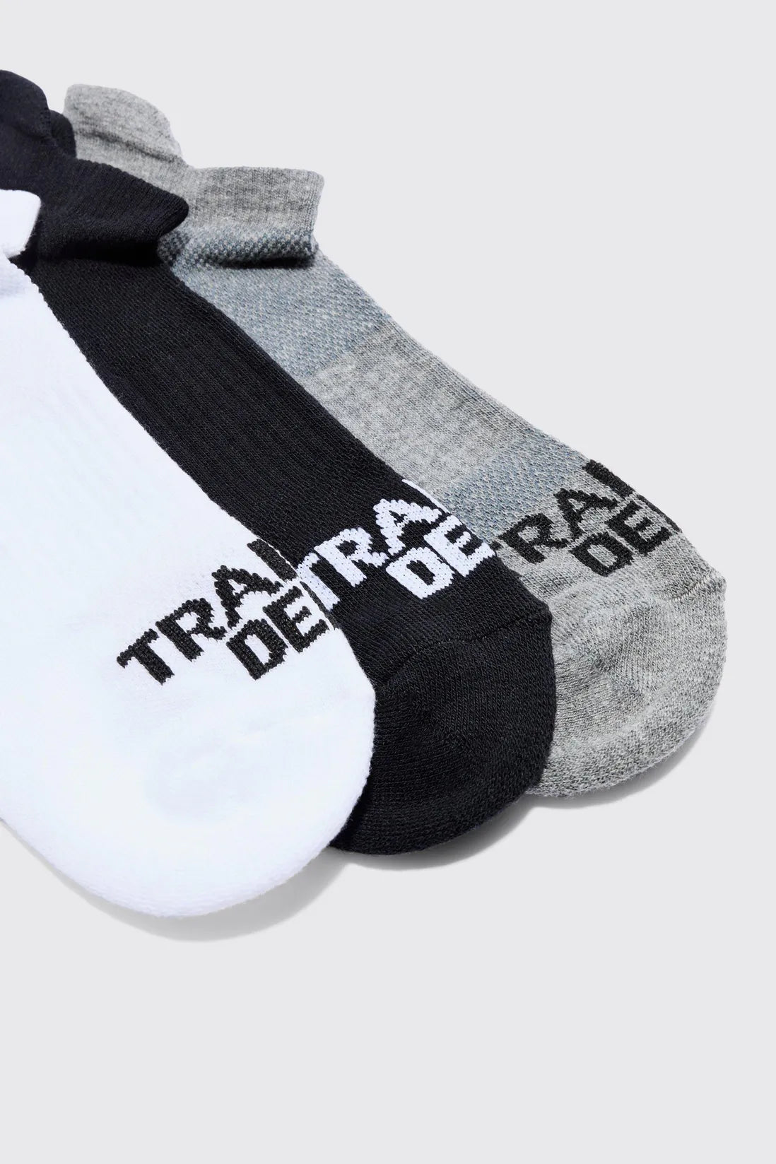 Active Training Dept Cushioned Trainer 3 Pack Socks