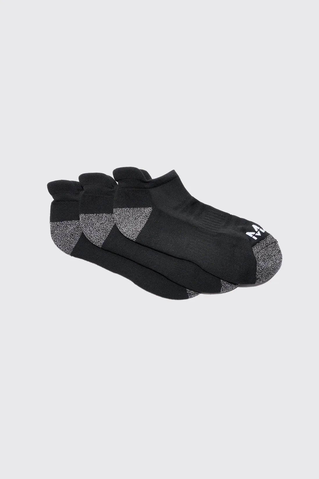 Man Active Cushioned Training Trainer 3 Pack Socks