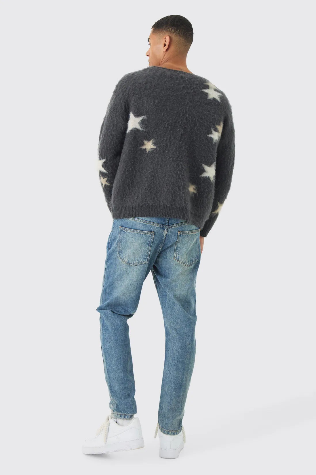 Tapered Rigid Jean In Vintage Blue