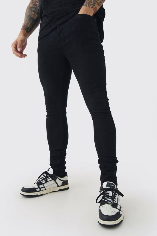 Super Skinny Stretch Jean In True Black