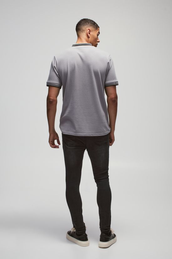 Super Skinny Stretch Jean In Charcoal