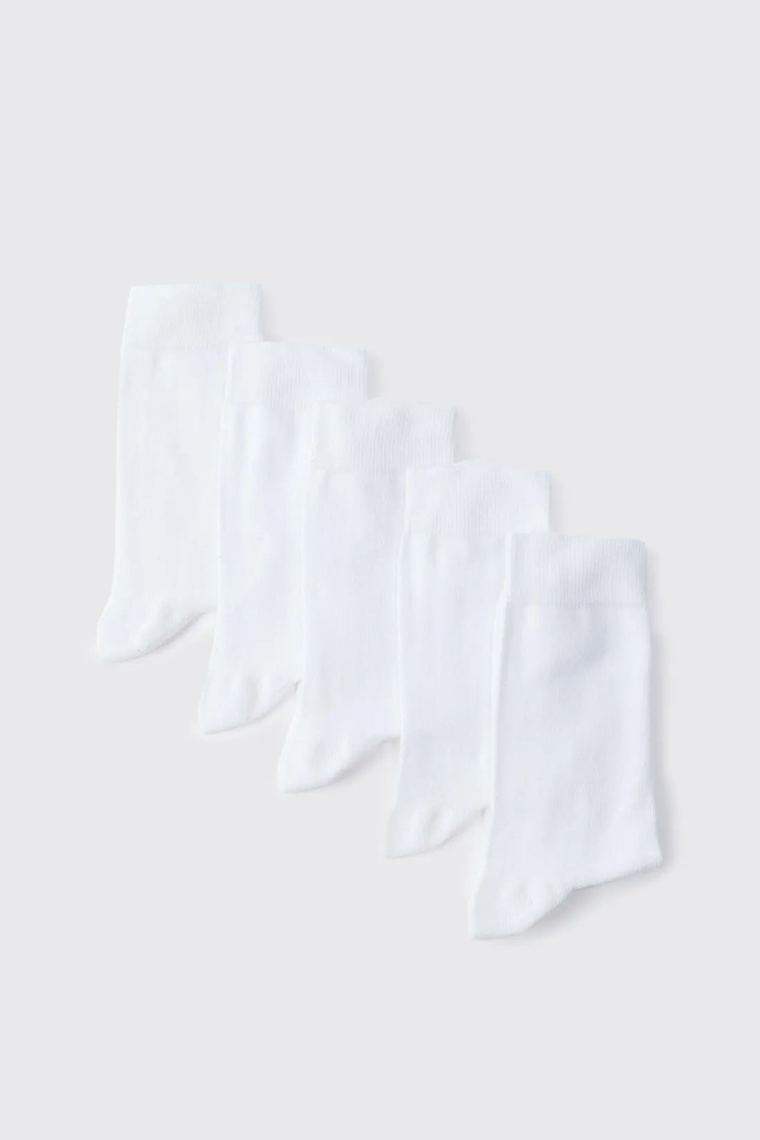 5 Pack Plain Socks