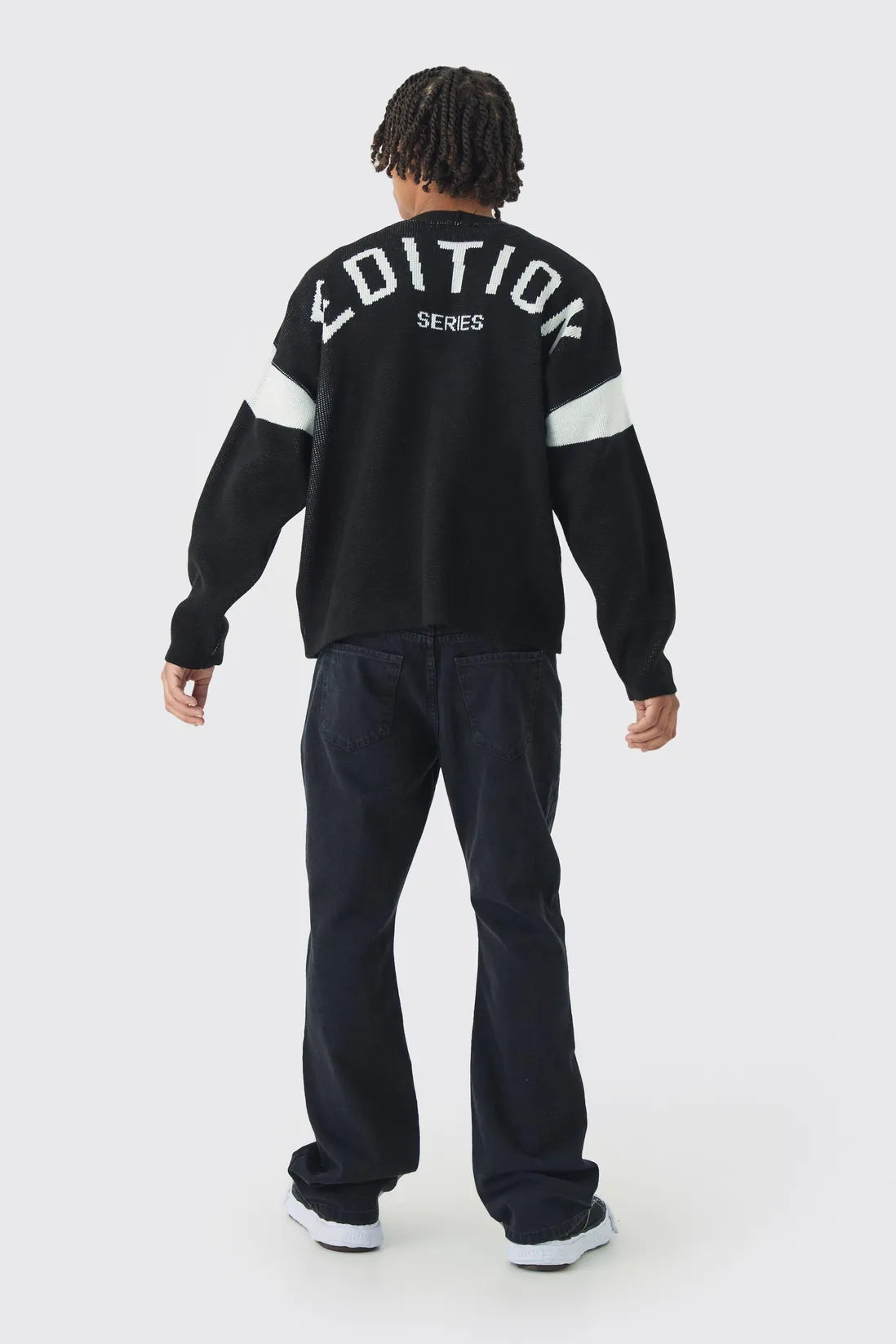 Slim Flared Panelled Jeans
