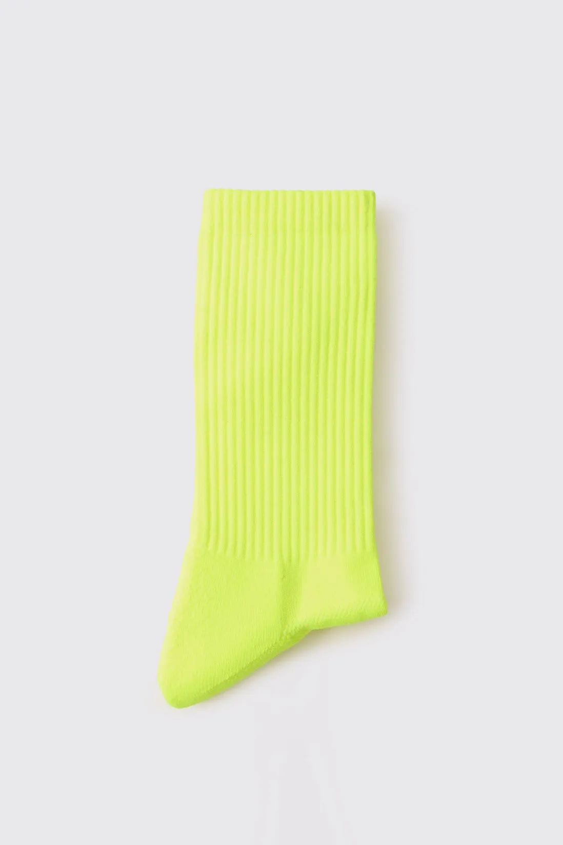 Man Active Neon Running Crew Sock