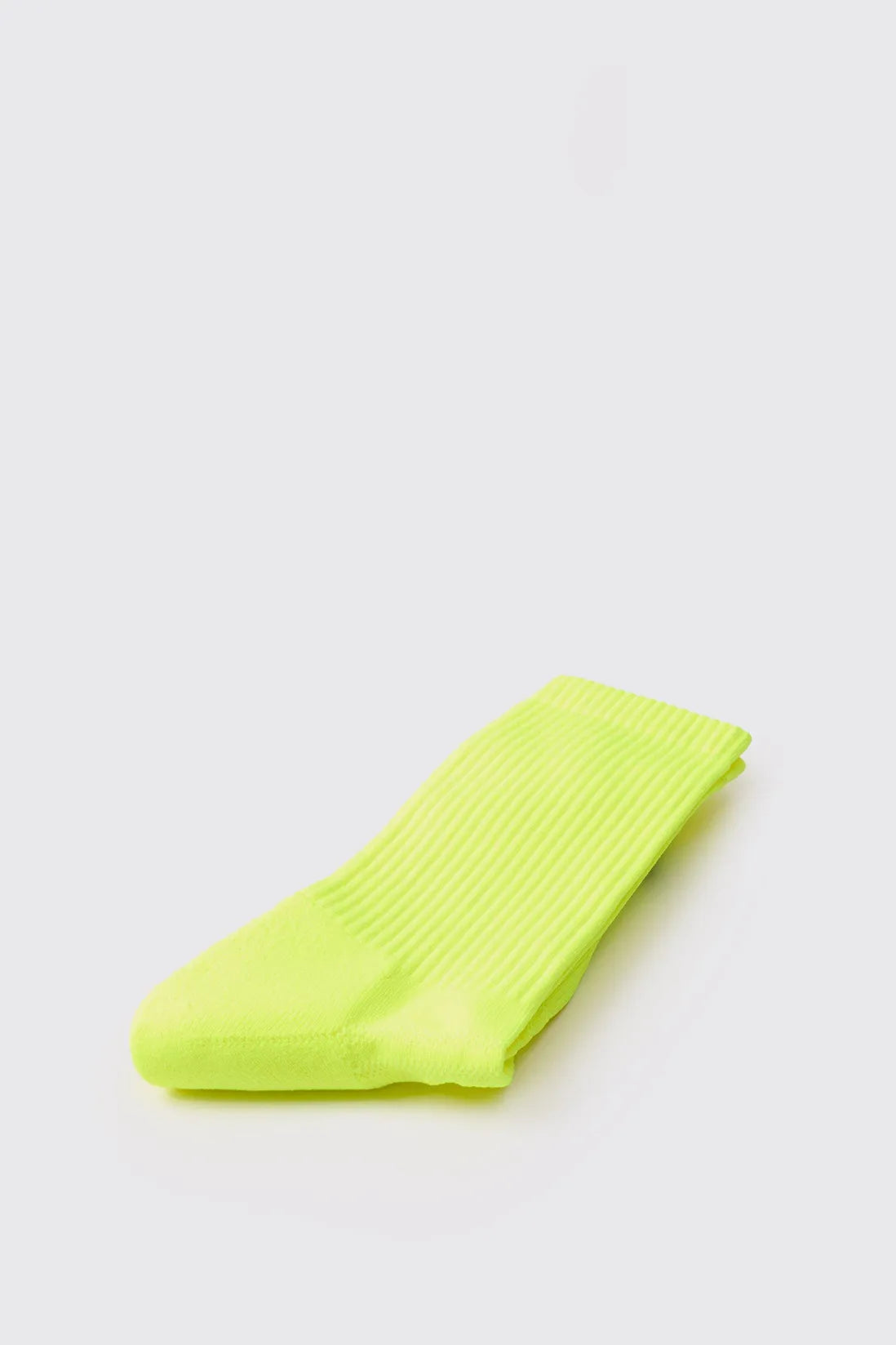 Man Active Neon Running Crew Sock