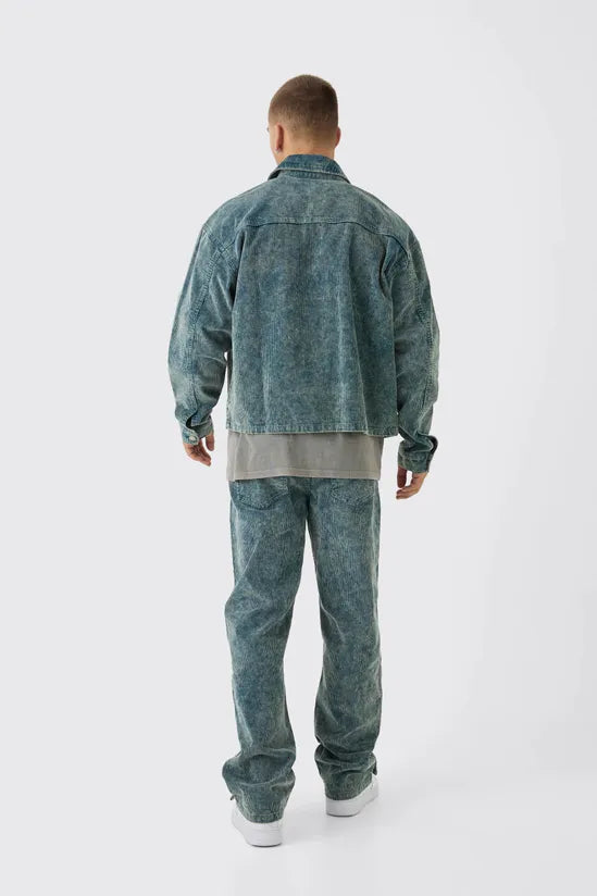 Boxy Cord Jacket