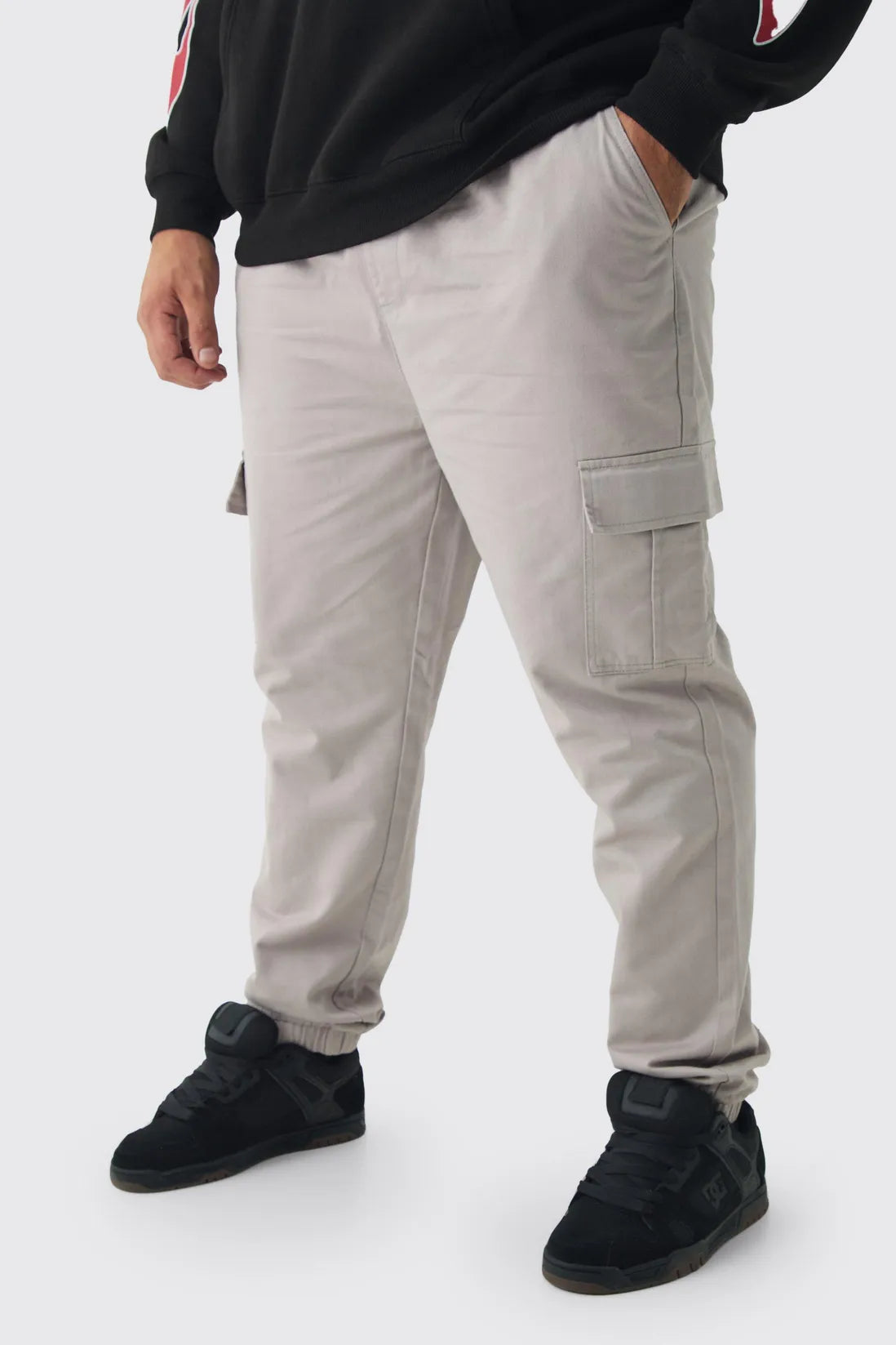 Plus Slim Fit Cargo Trousers