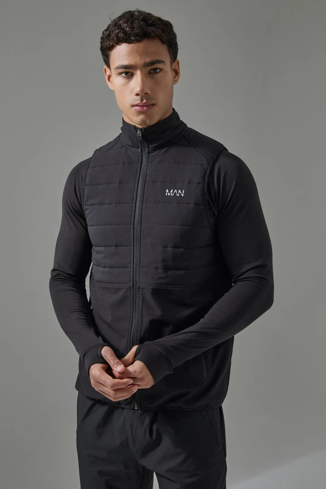 Man Active Shower Resist Packable Gilet