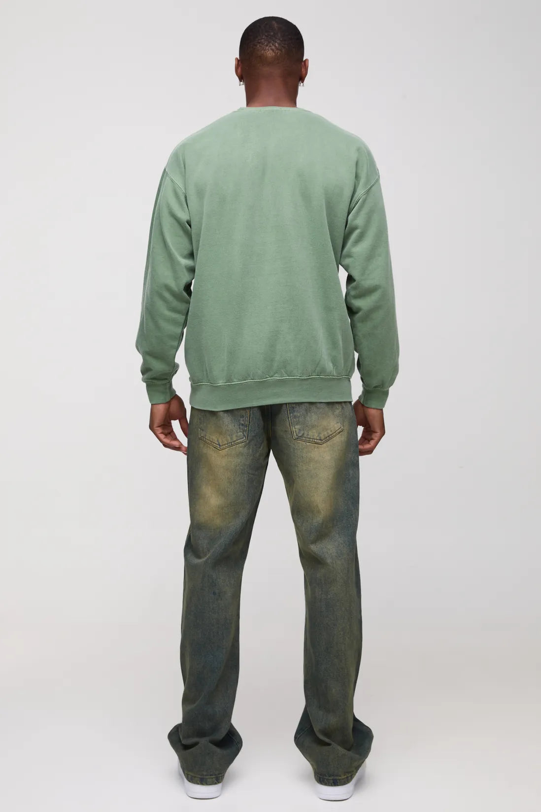 Relaxed Flared Vintage Tinted Jeans