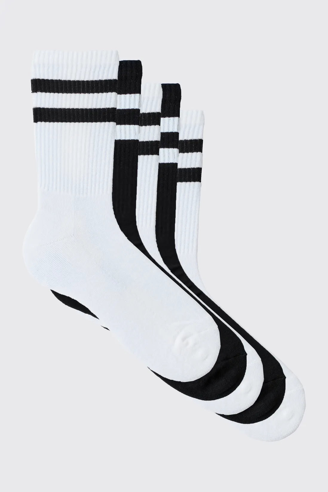 5 Pack Mix Stripe Sport Socks