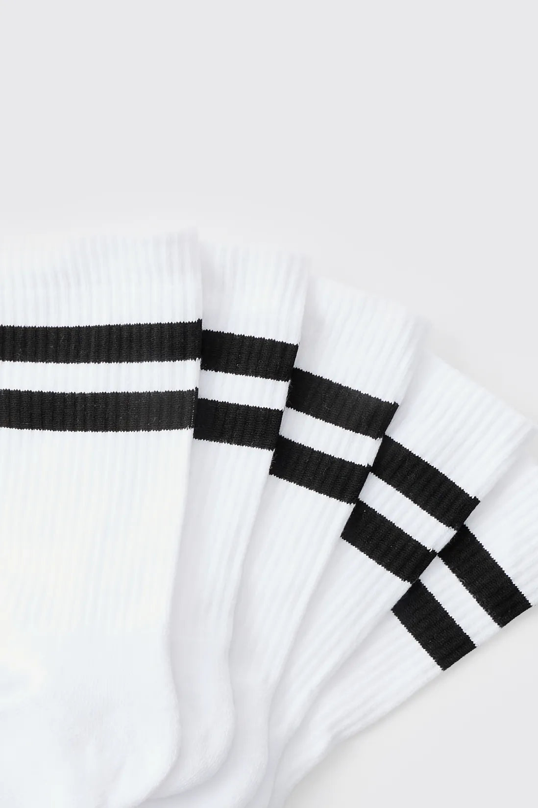 5 Pack Stripe Sport Socks