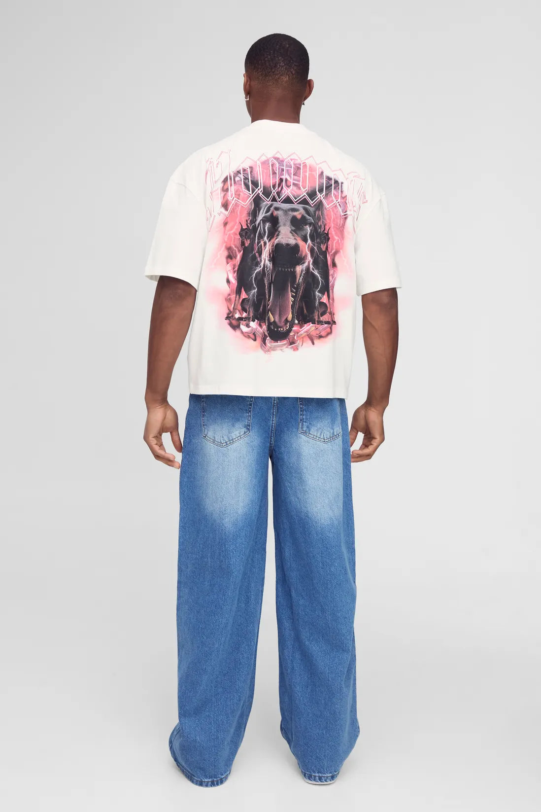 Baggy Rigid Jean in Light Blue