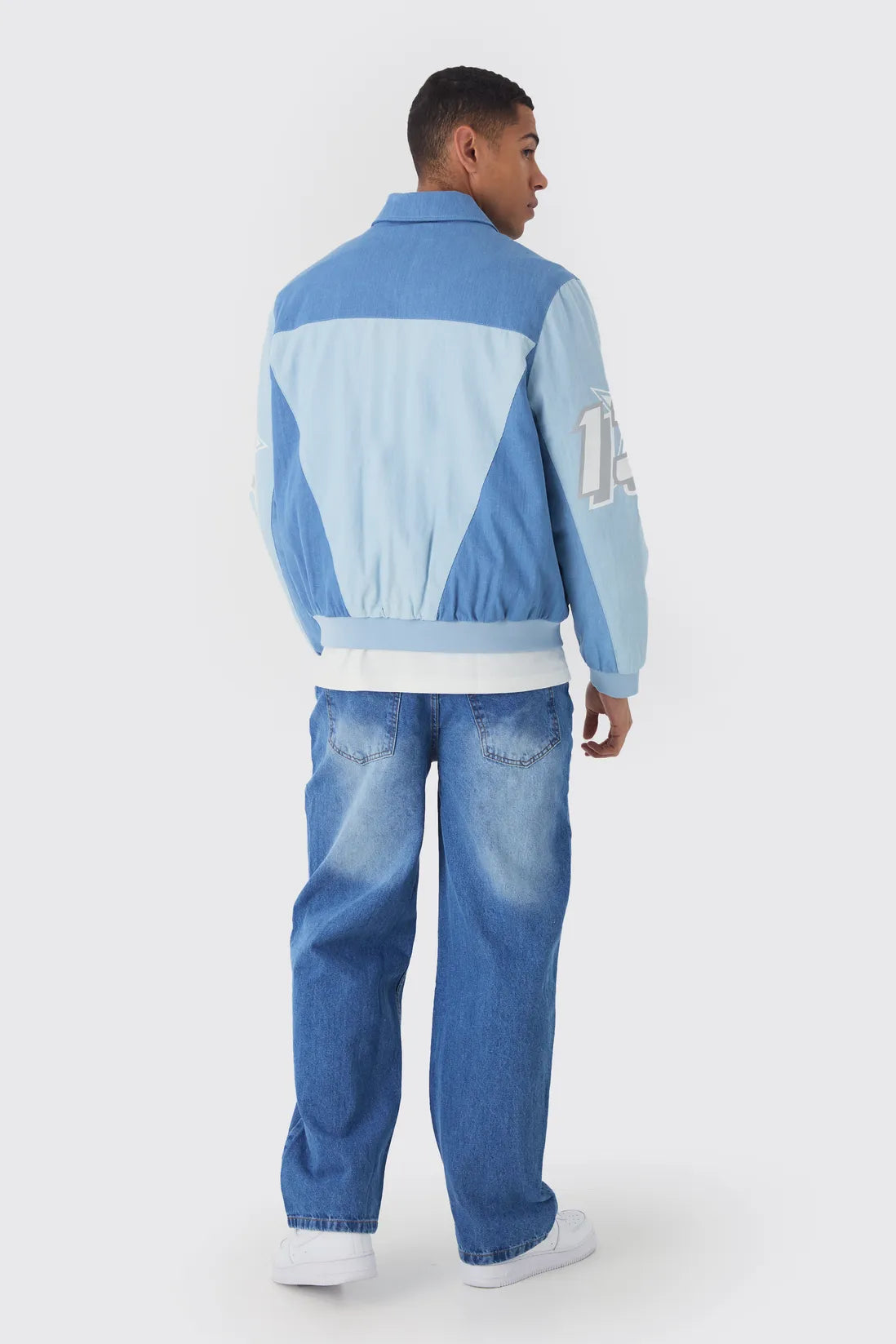 Relaxed Rigid Jeans in Light Blue