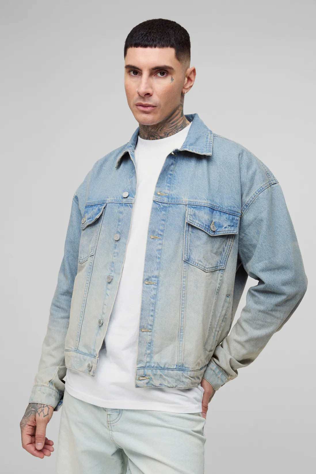 Tall Classic Oversized Denim Jacket
