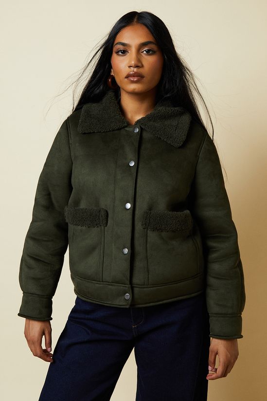 Petite Pocket Aviator Jacket