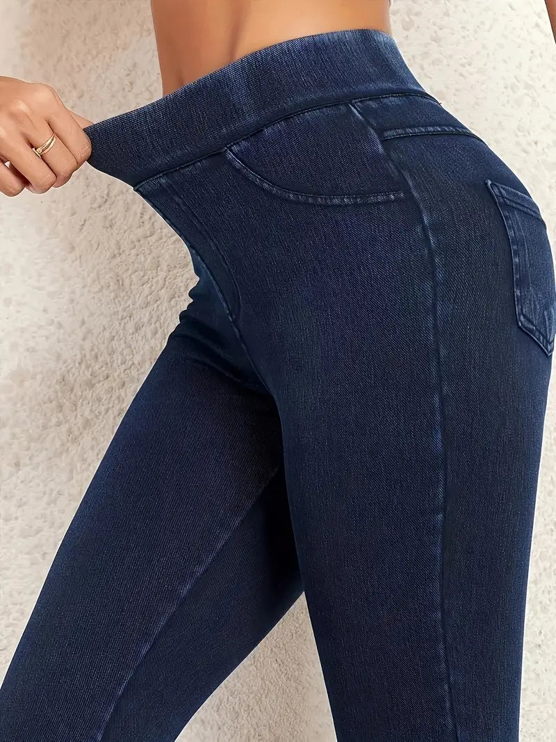 Stylish Stretchy Slim-Fit Jeans