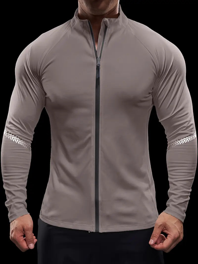 Men's Mid Stretch Printed Sports Jacket