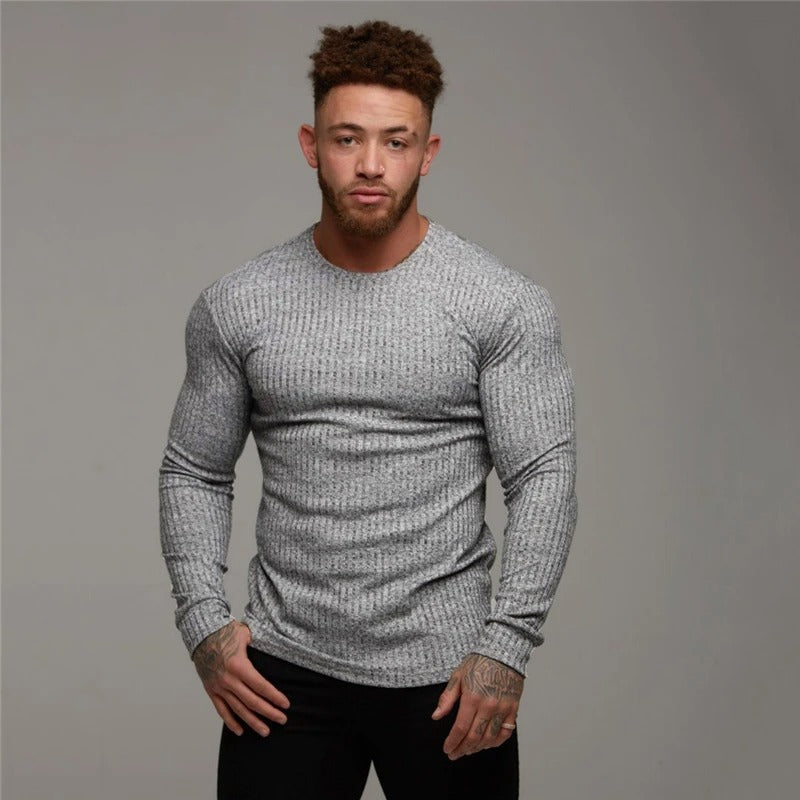 Spring Fashion Men's O-neck Sweaters