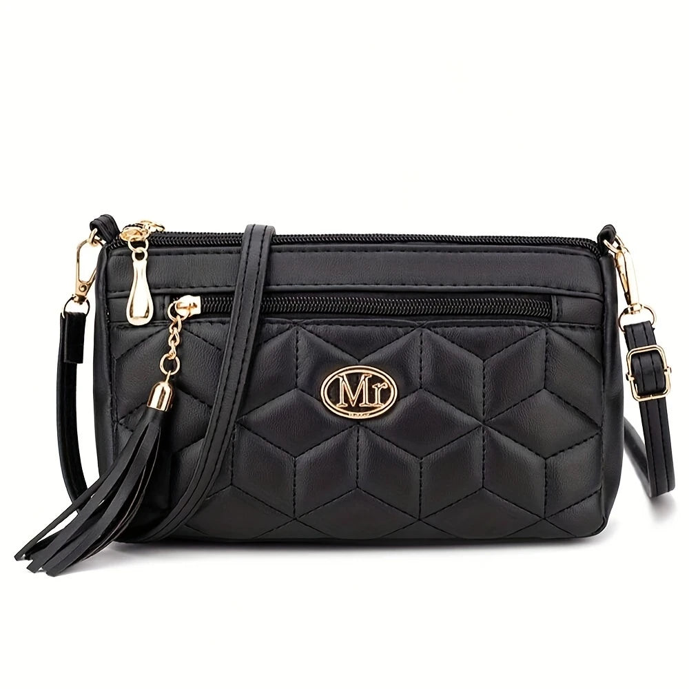 Elegant Quilted Crossbody Bag for Women