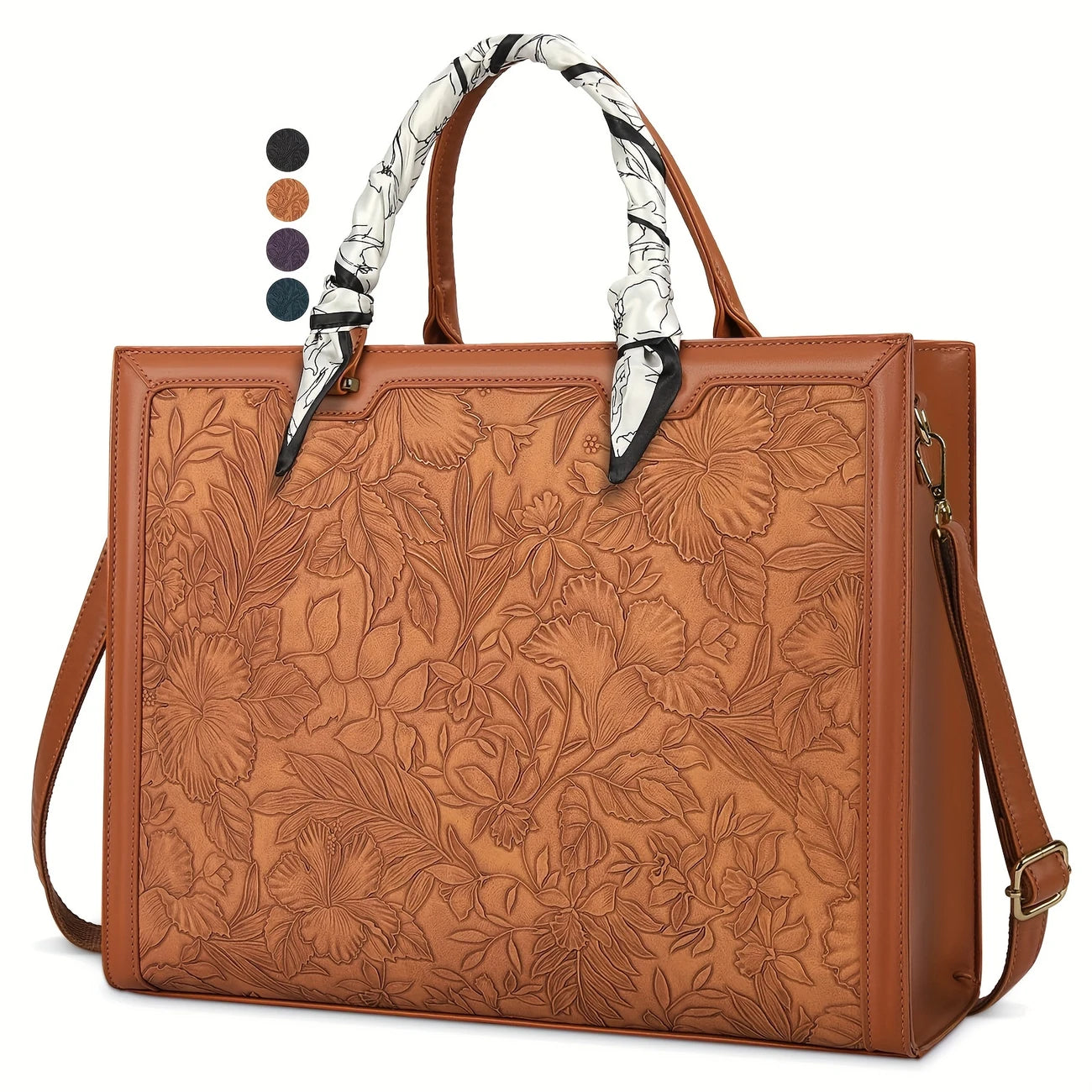 Business Office Briefcase with Large Capacity for Women