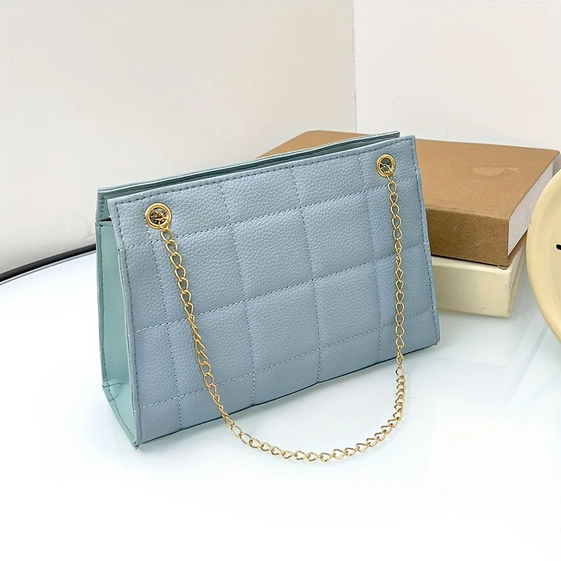 Fashionable Crossbody Bag, Summer Versatile Chain Bag, Single Shoulder Small Square Bag For Women
