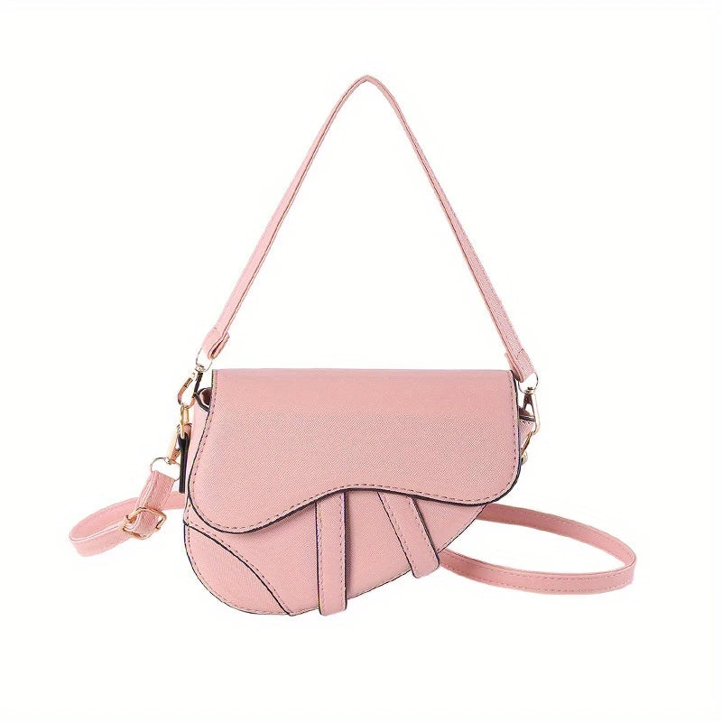 Handheld Messenger Bag in White, Wine Red, Black, Crossbody Bag