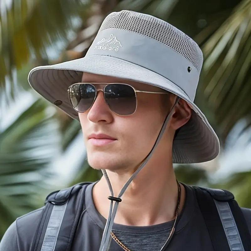 Men's Foldable Mesh Breathable Sun Hat