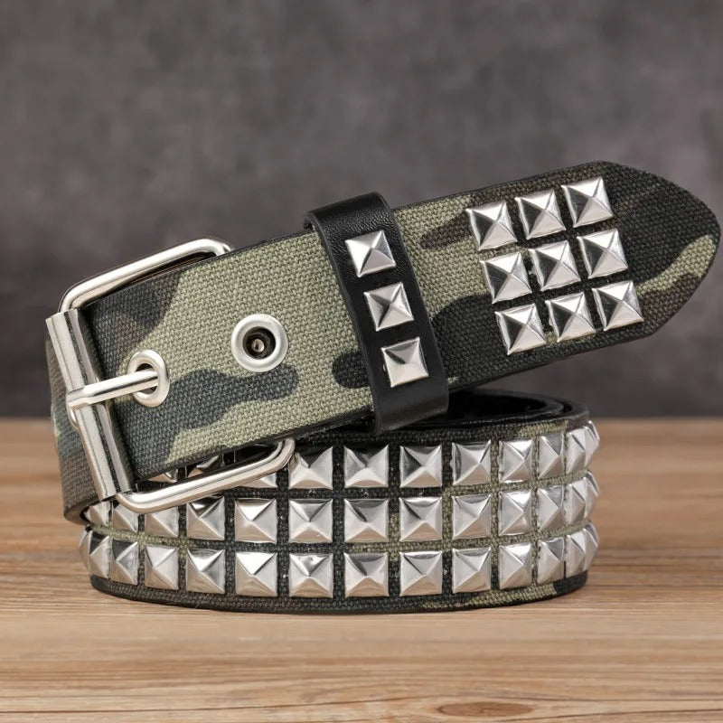 Punk Rock Studded Rivet Belt – 110cm