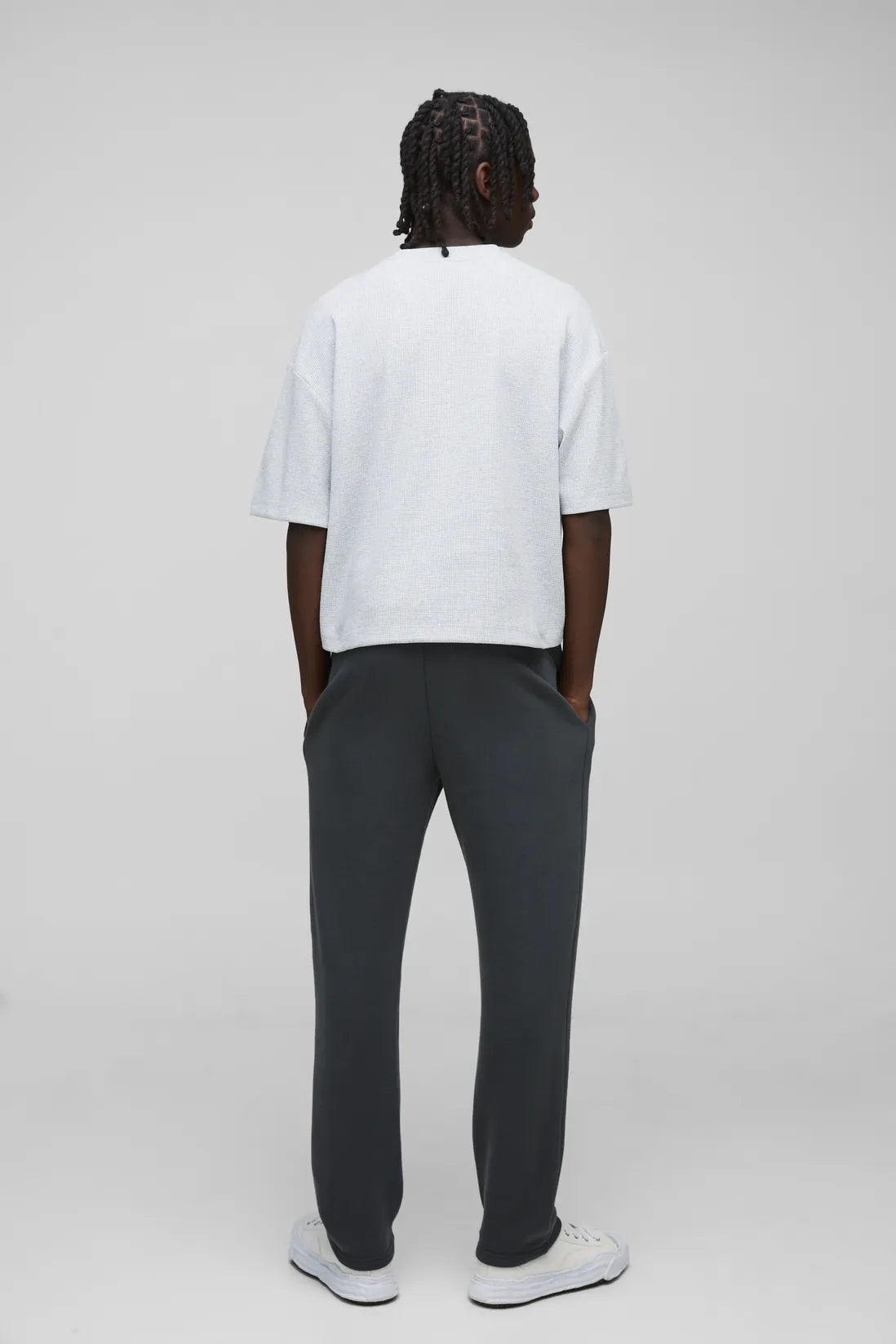 Oversized Boxy Waffle Jersey T-Shirt