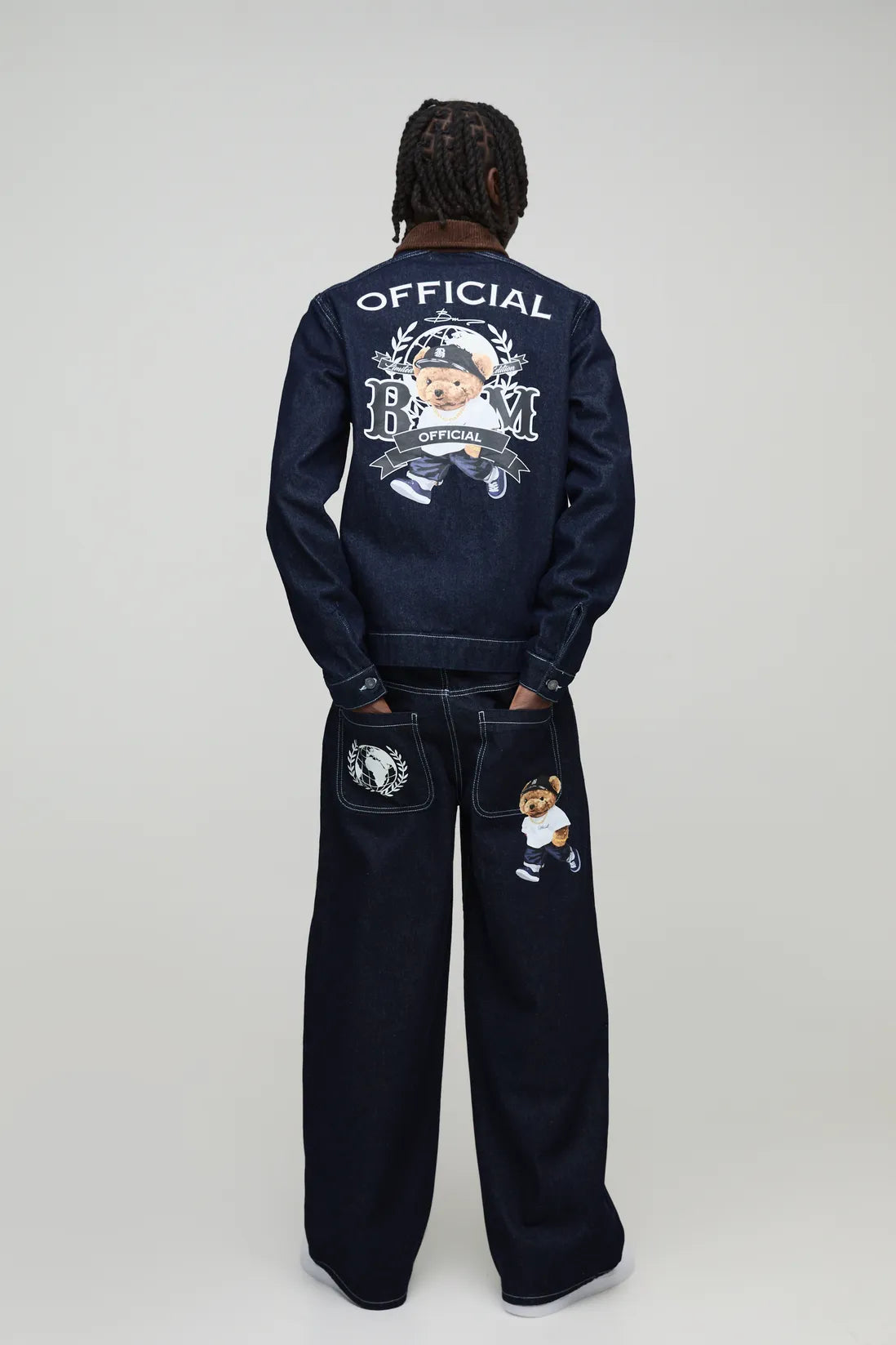 Relaxed Fit Official Printed Jeans