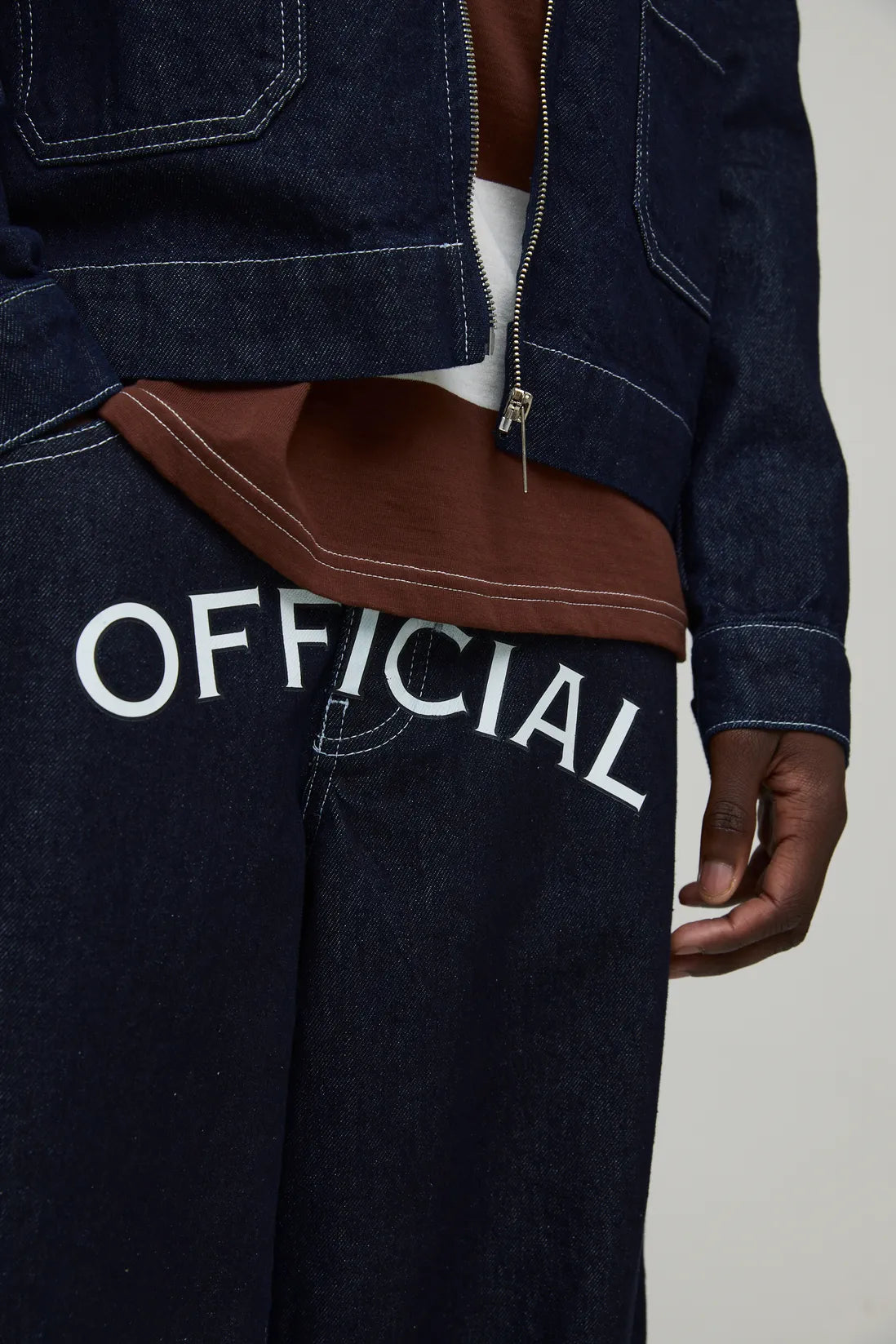 Relaxed Fit Official Printed Jeans